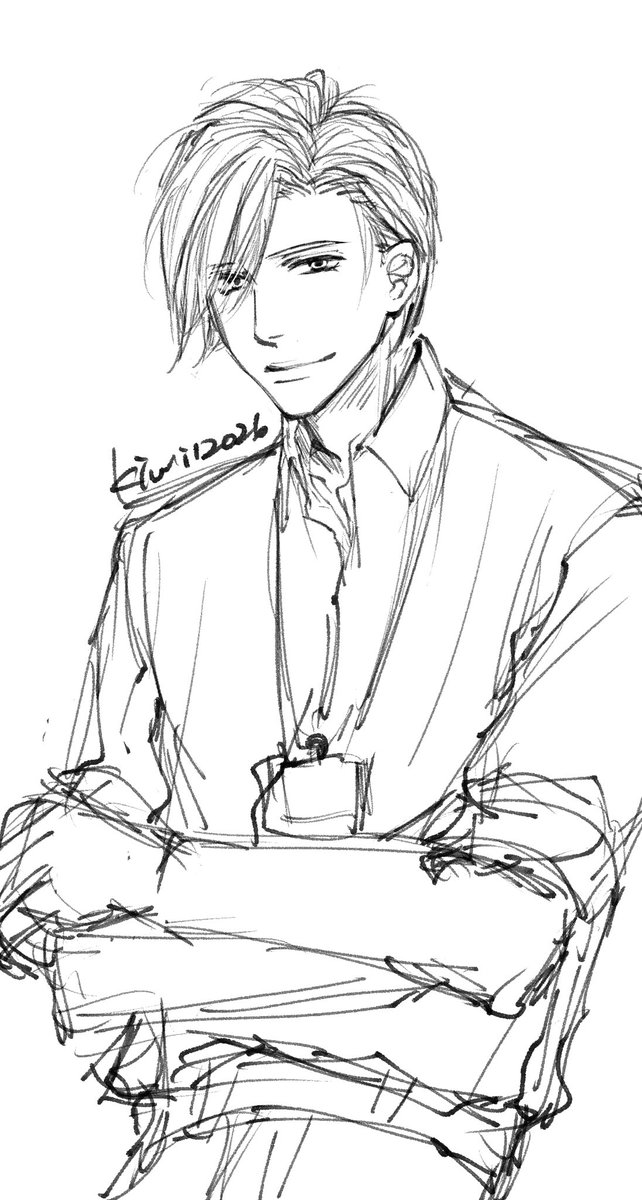 kiwikiwilove3's tweet photo. 久しぶりに征士さん 落書き
さん付けで呼んじゃうんだな
私の中では社畜公務員やってんだろうなーって思ってたよw
警察官とか検事とか、裁判官とか
とても正しい人なので
心も体も美しい人…… https://t.co/ISRaqn3YDj