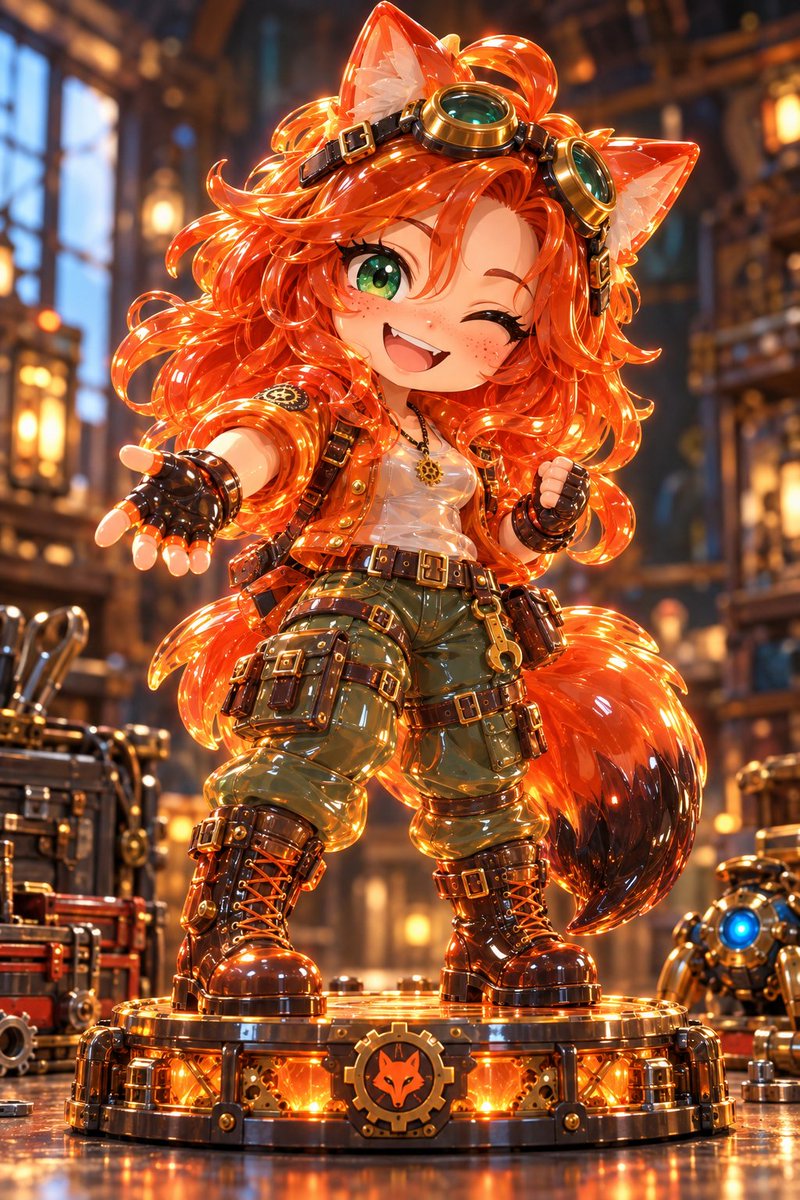 Gremsworkshopv2's tweet photo. New Prompt Time! 💚

Turn your character into a glowing, semi-translucent inflatable designer vinyl collectible! ✨

Prompt in the comments ⬇️ https://t.co/5Zdl3syoDL