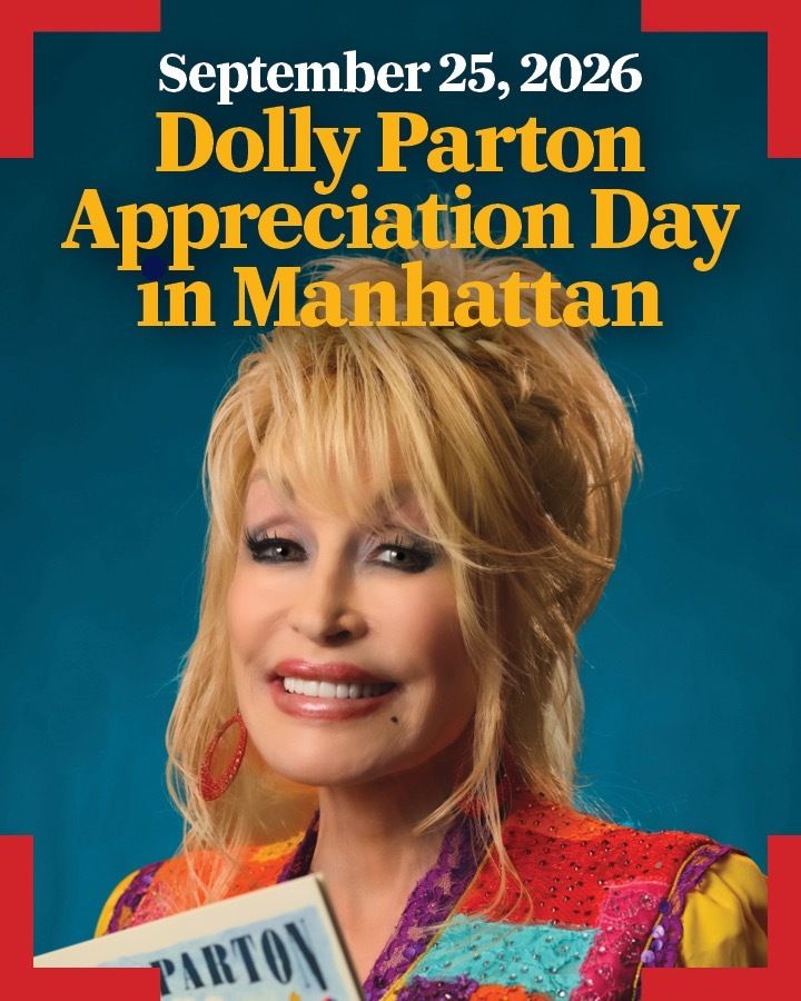 bradhoylman's tweet photo. Today is officially Dolly Parton Appreciation Day in the Borough of Manhattan https://t.co/x5oA3vqAwl