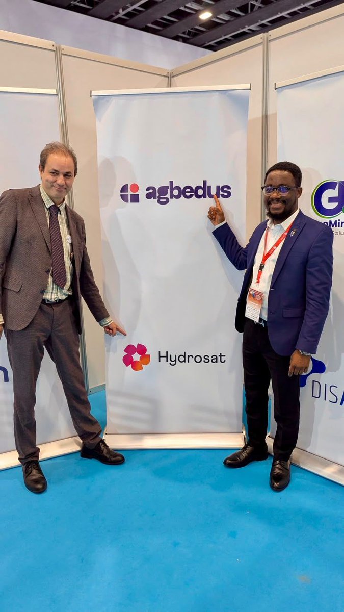 agbedusconsult's tweet photo. Team Agbedus is on the ground at #ASPEX2026 in Abidjan!
We’re connecting with innovators, businesses, and other players shaping Africa’s space ecosystem, exchanging ideas and exploring opportunities for what comes next.
📍 Abidjan
#AfricaSpaceExpo #Agbedus #ASPEX2026 https://t.co/JkqowaNkuH