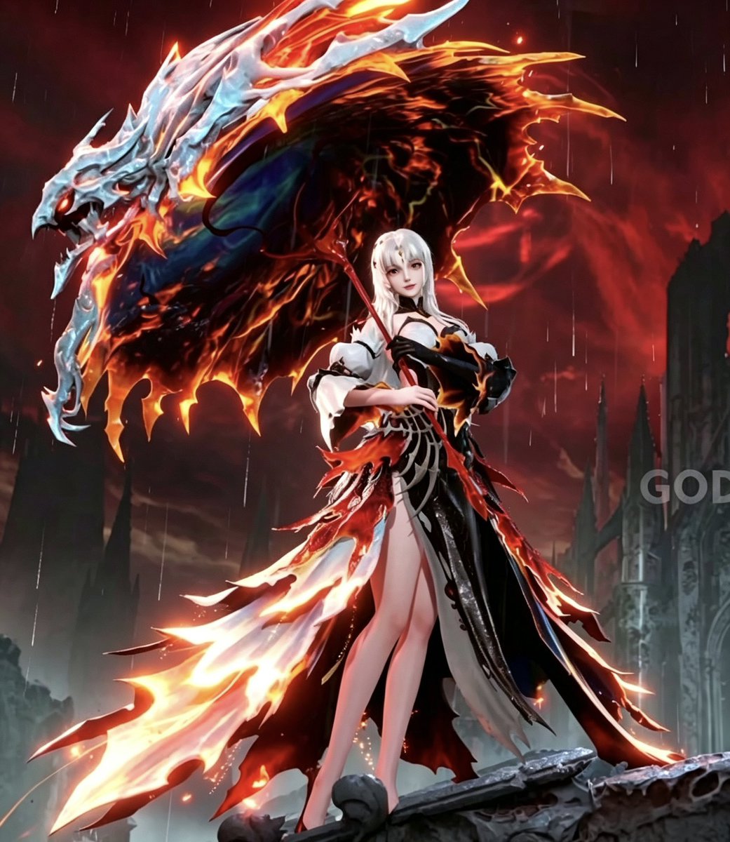 Kittytzcn's tweet photo. Now they’ve add layers to her dress and and I love it! I’m still hoping they’ll change her pose. https://t.co/8qDD38hPNH
