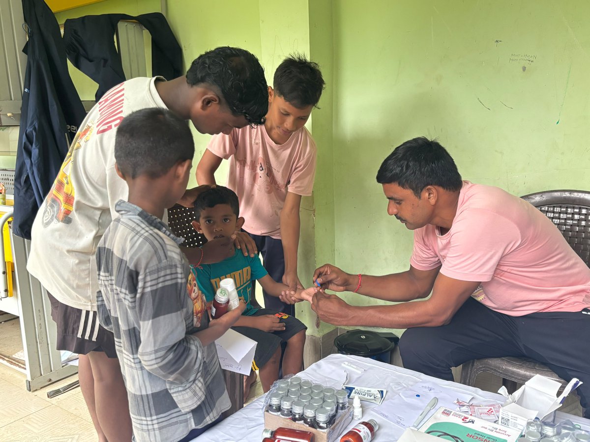BSFODISHA's tweet photo. Free Medical Camp 
COB Bodigetta,103 Bn BSF organized a Medical Camp on 23 Sept 2026 under supervision of Dr Sagarika, Kalimela Hospital. Gagan Sharma, AC &amp; his team provided the Adm support. 110 villagers were screened for Malaria/Dengue, medicines distributed
#BSF
#BSFOdisha🛞 https://t.co/qt9AhZdaey