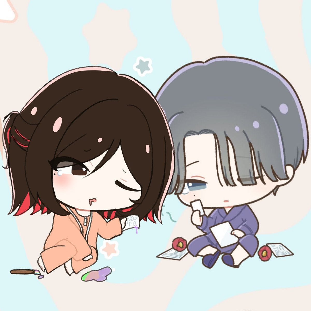 DecosVersion's tweet photo. somethings WRONG #milgram_oc #yumetwt https://t.co/tDu70jIwbi