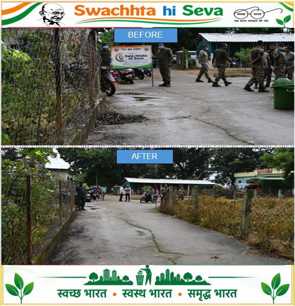 151bncrpf's tweet photo. #SwachhataHiSewa2026  -स्वच्छ परिसर, स्वस्थ परिवेश और स्वच्छ भारत के संकल्प के साथ @151bncrpf 🇮🇳
#SHS2026 
#SwachhataHiSewa2026 
#Swachhotsav

@crpfindia
@HMOIndia
@PIBHomeAffairs
@PMOIndia
@SwachhBharatGov
@swachhbharat
@MoHUA_India
@MoJSDDWS
@WSCRPF2016
@CTGSECTORCRPF https://t.co/j0bRqvvvU5