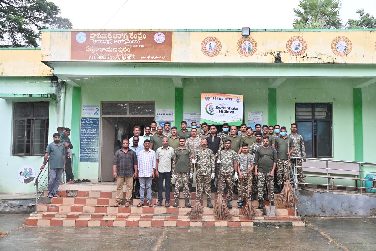 151bncrpf's tweet photo. #SwachhataHiSewa2026  -स्वच्छ परिसर, स्वस्थ परिवेश और स्वच्छ भारत के संकल्प के साथ @151bncrpf 🇮🇳
#SHS2026 
#SwachhataHiSewa2026 
#Swachhotsav

@crpfindia
@HMOIndia
@PIBHomeAffairs
@PMOIndia
@SwachhBharatGov
@swachhbharat
@MoHUA_India
@MoJSDDWS
@WSCRPF2016
@CTGSECTORCRPF https://t.co/j0bRqvvvU5