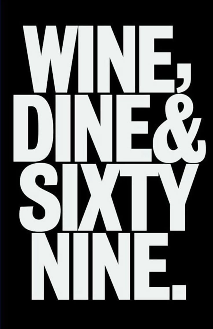 bond1955art's tweet photo. Cabinet de curiosités no 73

Stick to the plan. 
WINE, 
DINE &amp;
SIXTY 
NINE.

Yoko Tumotaki, C.Q.F.D. 

#wine #dine #sixtynine https://t.co/ipirXcEi9Q