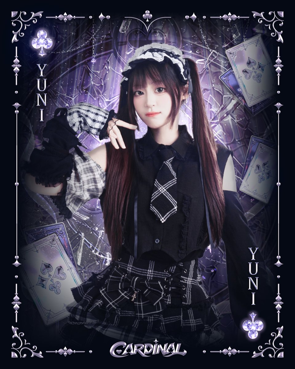 CARDINAL_OFCL's tweet photo. 🂡 🂱 🃁 🃑

♧ 유니 ゆに 🍀🪽
♧ @CARDINAL_YUNI
♧ 0112
♧ WHITE

“ゆにの愛が伝わるように”

🂡 🂱 🃁 🃑 https://t.co/wX4XY7REQM