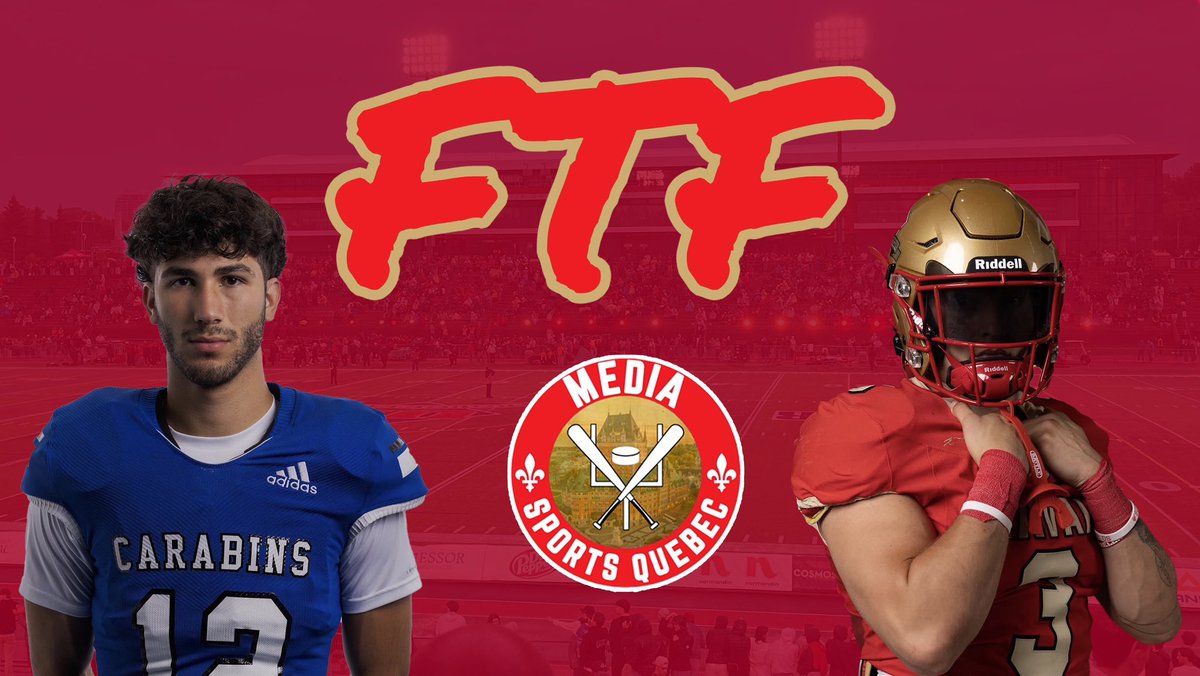 MediaSportsQC's tweet photo. Le podcast de cette semaine est disponible !!! FTF!
#FTF #GoLaval #RougeetOr #RSEQ
https://t.co/cftAmusmlb https://t.co/TGwHloXZNG