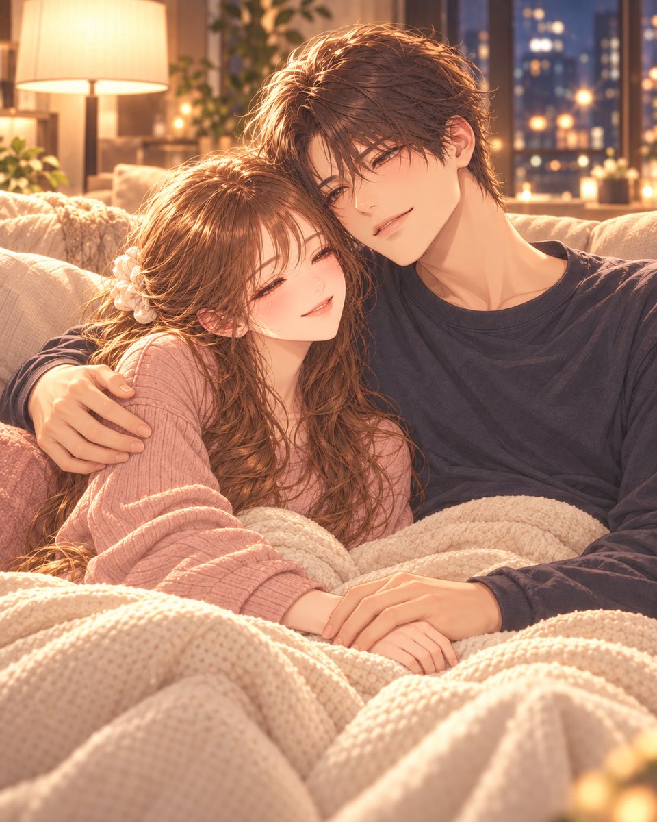 sayuusui's tweet photo. ふわふわオムライスを二人作って食べてソファでウトウト💤 https://t.co/a4YDd42Jz5