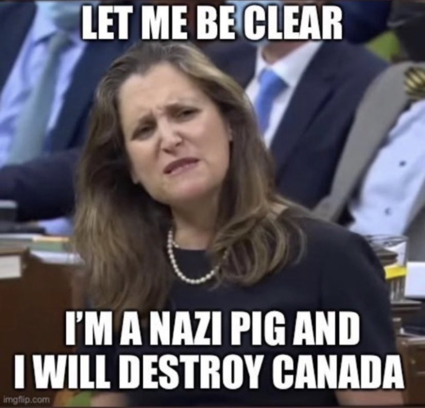 MMarner84783's tweet photo. @cafreeland @ZelenskyyUa 🐖🐖🐖🐖🐖🐖🐖🐖 https://t.co/Qq1qo2FyJQ