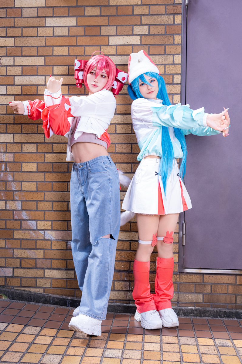 4mogi_OOI's tweet photo. PPPP 🎮
ボクノボクノオーラビーム
#初音ミク　#重音テト
#アコスタ池袋 #cosplayㅤㅤㅤㅤㅤㅤㅤ
📸 - @98tml https://t.co/wpDMUpMEt6