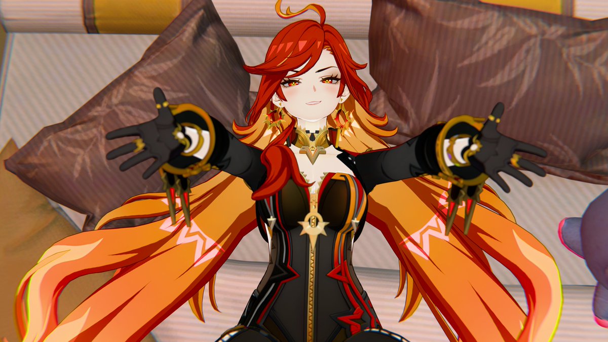 Assajj_3dverse's tweet photo. Just Quick photo render🙃
Looks like Mavuika is inviting you☺️
#GenshinImpact #Mavuika #マーヴィカ #玛薇卡 https://t.co/h6rqxsH9me