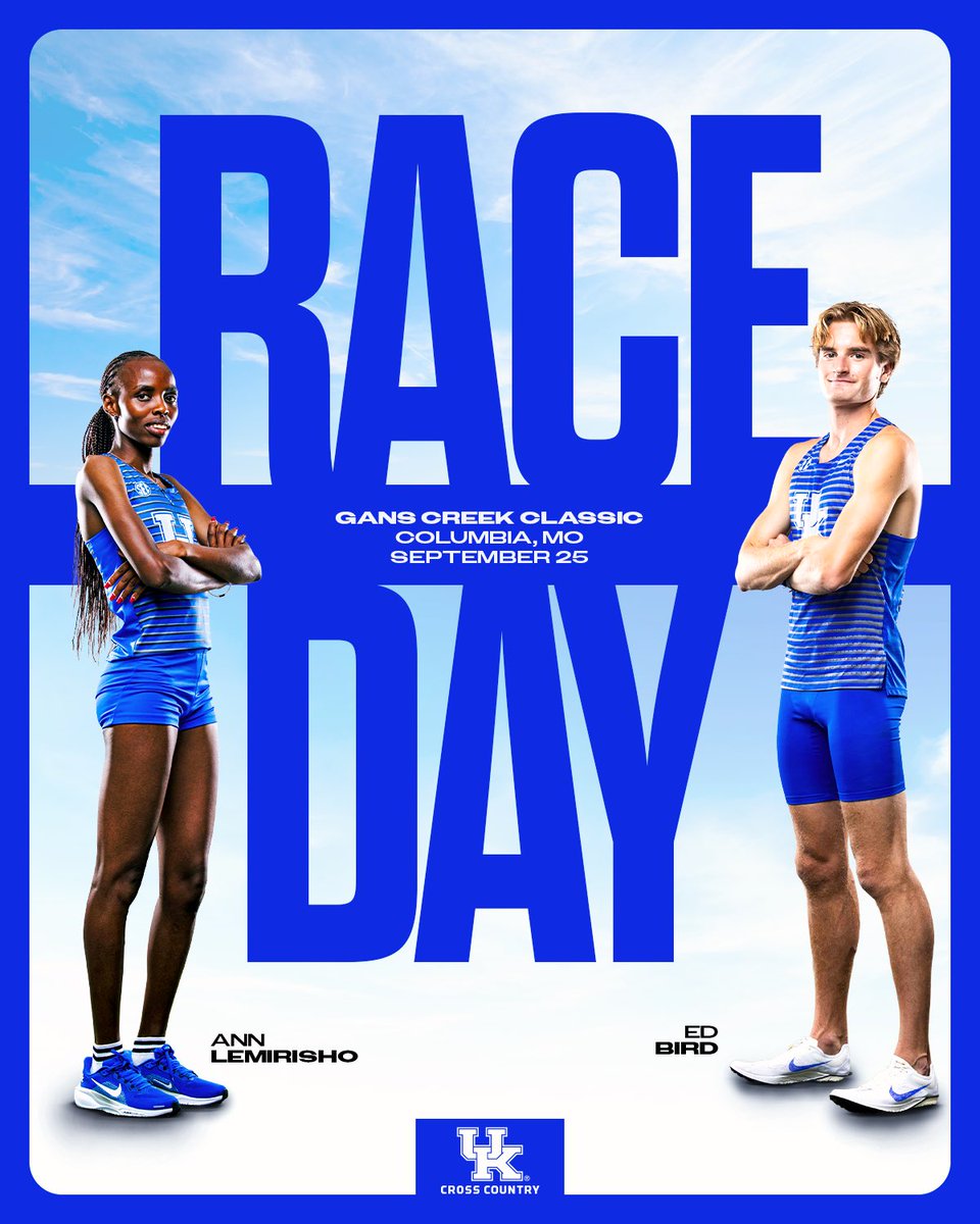 KentuckyTrack's tweet photo. It’s Race Day in Columbia‼️🏃

🆚 Gans Creek Classic
📍 Columbia, Mo.
🏟️ Gans Creek XC Course

#WeAreUK | #UKTF https://t.co/ybJDFkZ2TX