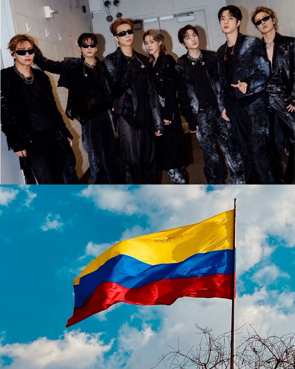 btschartsxdaily's tweet photo. [NEWS] #BTS to be recognized as Guests of Honor of Bogotá! 🇨🇴

Bogota Mayor Carlos Fernando Galán confirmed that BTS will be recognized as Guests of Honor of the city during their visit to Colombia, where they will perform on October 2 and 3 at El Campín Stadium. 

CONGRATULATION BTS
#ARIASBTS