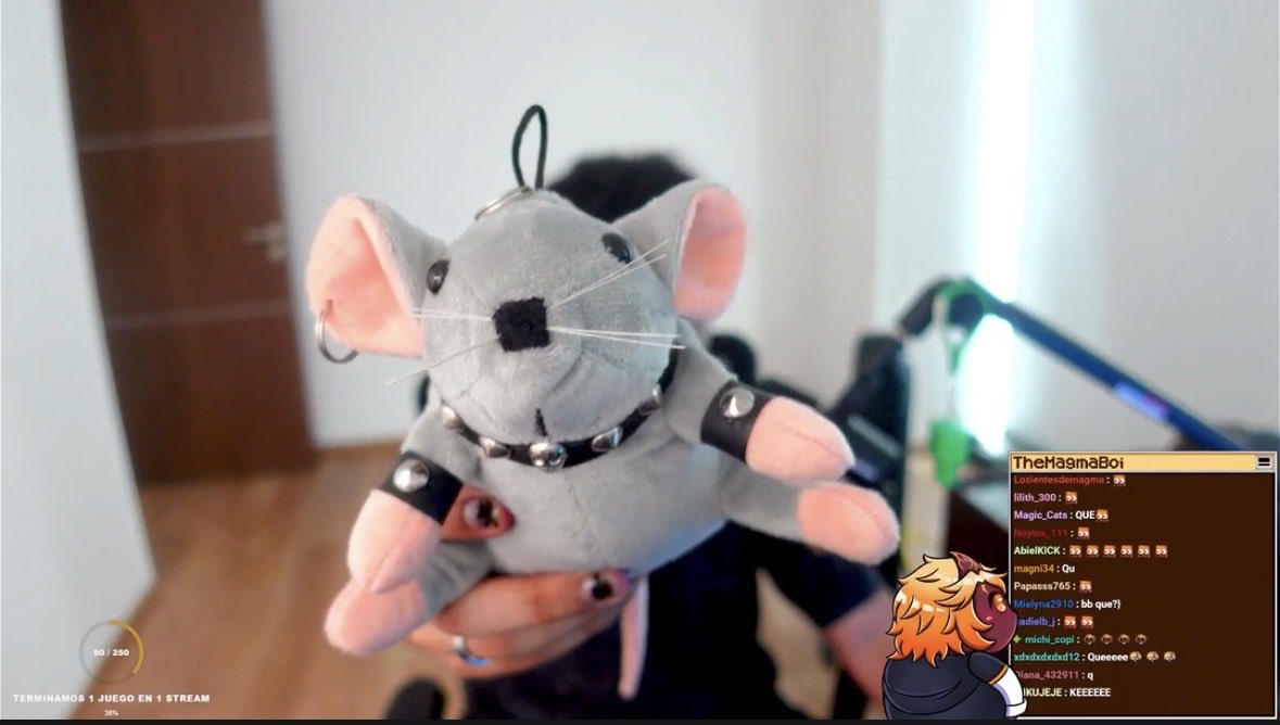 BichiArg's tweet photo. La nueva mascota del canal con su primer fanart #fanartmagmaboi 
#ratapunk https://t.co/zhe3A9zpvP