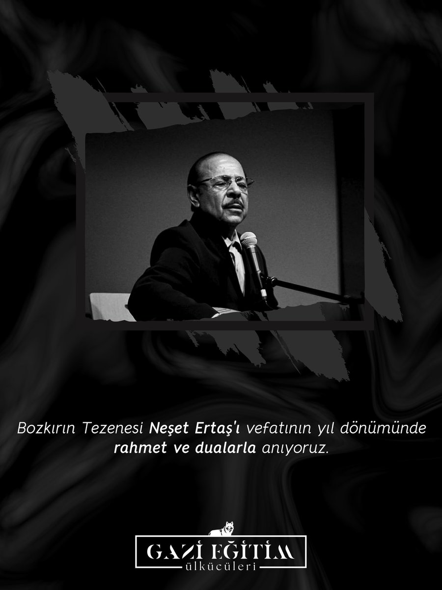 GefUlkuculeri's tweet photo. Bozkırın Tezenesi #NeşetErtaş'ı vefatının yıl dönümünde rahmet ve dualarla anıyoruz. https://t.co/q05zG8r84N