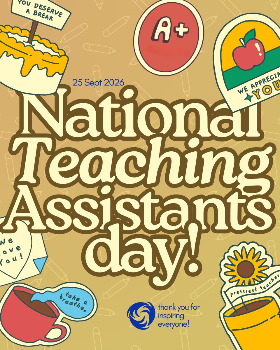 Link3Rec's tweet photo. 👏 Today we’re celebrating our Teaching Assistants!

A big thank you to all the TAs who help create positive learning environments, support teachers and make a real difference to pupils every day. https://t.co/WtEEjPpgq3