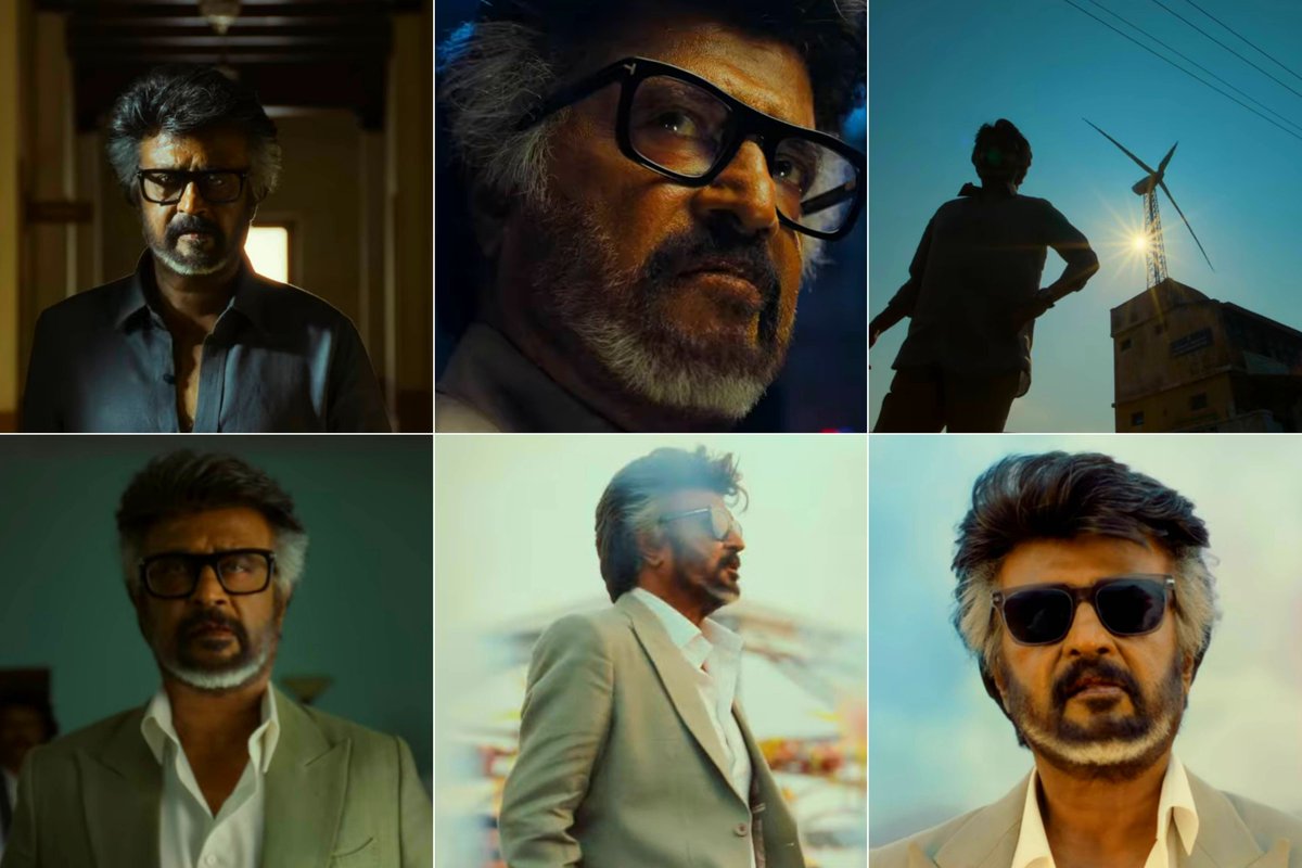 CinemaWithAB's tweet photo. Frames of Superstar #Rajinikanth from #Jailer2 🥵

Nelson cooked once again with Superstar Re-Defining the unmatchable Aura🛐❤️‍🔥 https://t.co/rqrmDLPk46