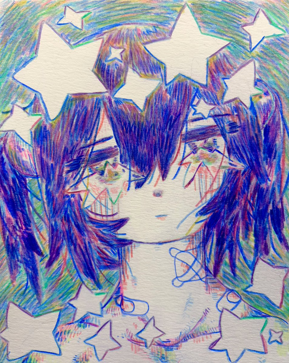 free_note35's tweet photo. A Melancholic Star. https://t.co/WJH22WMn65