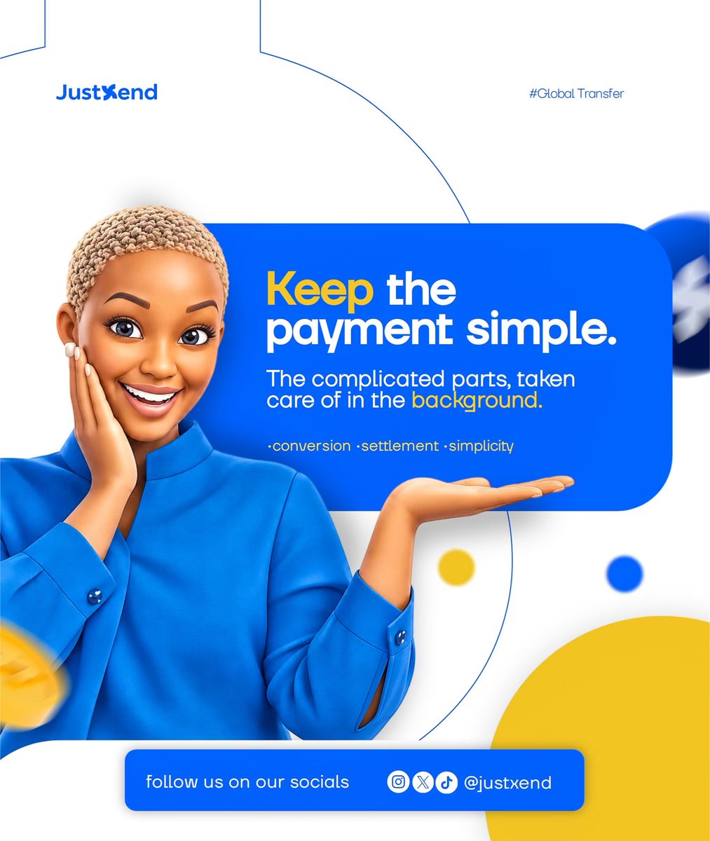 JXendAmericas's tweet photo. A payment should feel simple from the moment you hit send. ⚡
No unnecessary steps. No second-guessing. JustXend takes it from there. 🚀

#JustXend #Payments #DigitalPayments #CrossBorderPayments #Fintech https://t.co/RXEeyt9uXy