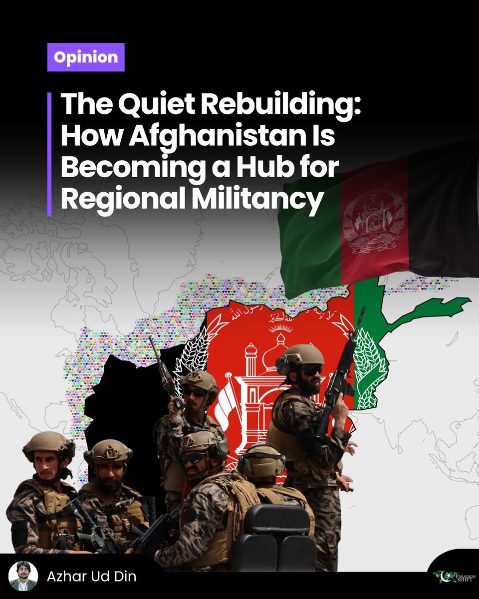 ParadigmShiftPK's tweet photo. Twenty-five years after 9/11, reports of #AlQaeda training camps in Afghanistan raise renewed concerns over regional security. 

Cross-border intelligence sharing and targeted sanctions remain central to addressing evolving #Militancy threats. 

https://t.co/S5MtKImoFZ https://t.co/b7fWhTKajc