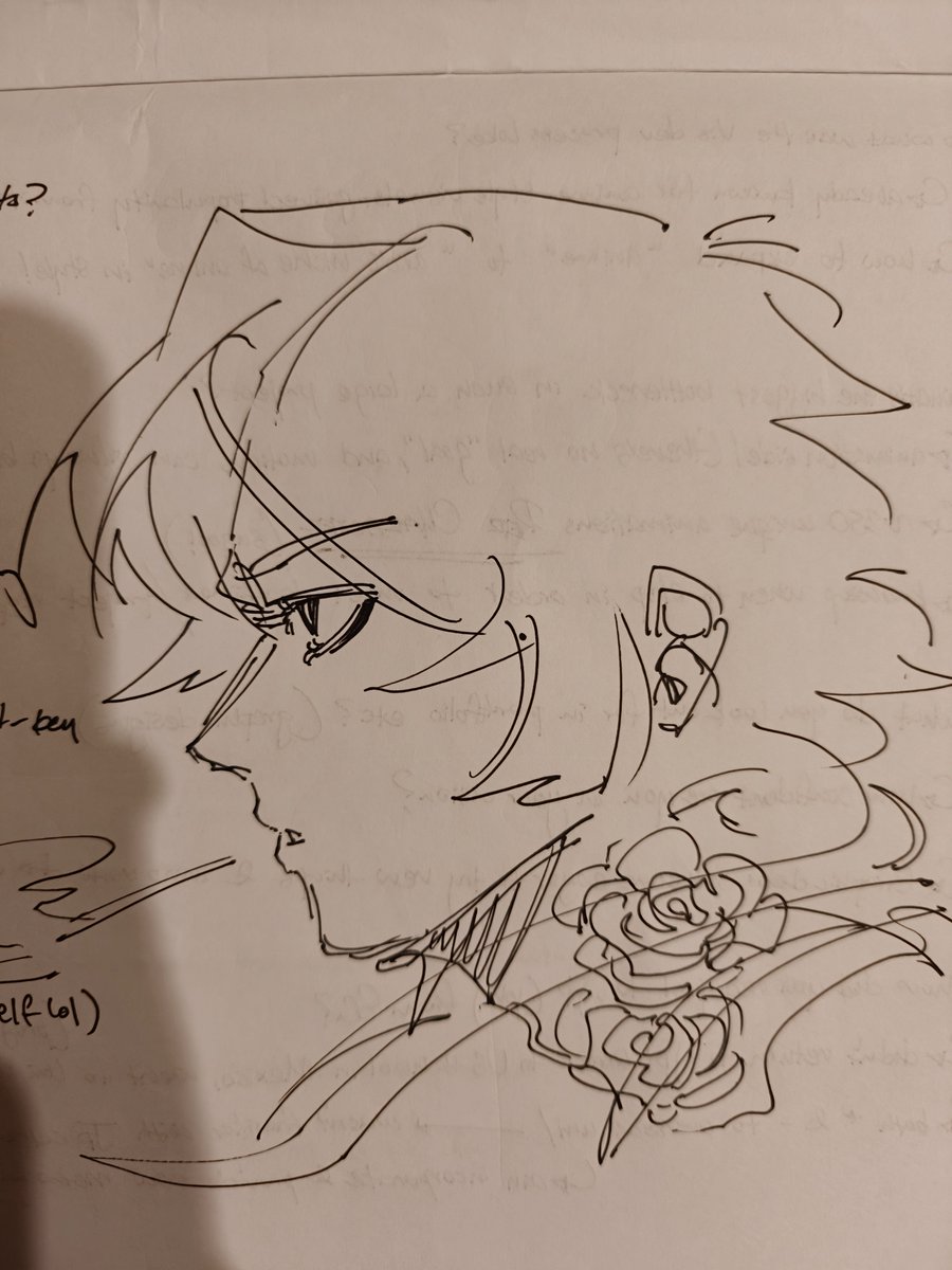 atty_qq's tweet photo. kis doodle during talk! https://t.co/OTqCWnlDxr