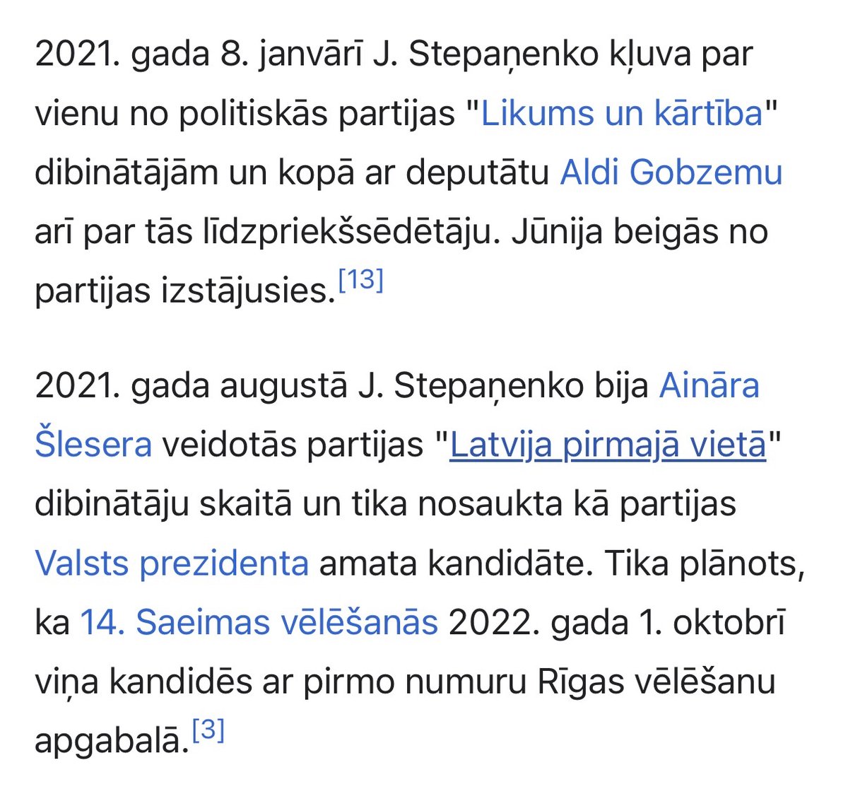 uldisz's tweet photo. Ik pa laikam tā ļoti aizdomājos par to, ka Jūlija Stepaņenko bija Šlesera virzīta Valsts prezidenta kandidāte un partijas līdzdibinātāja. (Pamēģinājusi arī Gobzemu.) https://t.co/4tm5aZEP8S