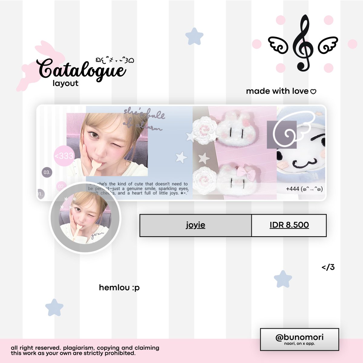 bunomori's tweet photo. #bealanja help repost? thanks a bunch!

🐰👋🏻 mlou. . . nao open layout by request dengan harga spesial — all catalogue only 7.000/each. slot kecil aja.

bole kepoin katalognya nao dicini yaap ꒰ https://t.co/MjEuQ22nOB ꒱ 🥣🧁

bisa inrush &amp; buat sponsorship juga mancimunss! </3 https://t.co/0Uf1g4vXHX