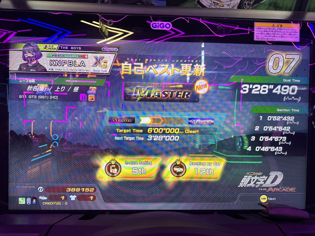KnifeBlacker's tweet photo. 僕達は楽しかった。
秋名雪上りMASTERだああ。
#頭文字DAC
#InitialD_AS https://t.co/SQjXNwbLcE