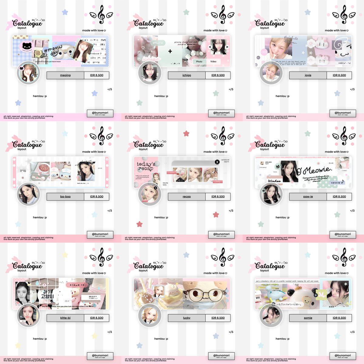 bunomori's tweet photo. #bealanja help repost? thanks a bunch!

🐰👋🏻 mlou. . . nao open layout by request dengan harga spesial — all catalogue only 7.000/each. slot kecil aja.

bole kepoin katalognya nao dicini yaap ꒰ https://t.co/MjEuQ22nOB ꒱ 🥣🧁

bisa inrush &amp; buat sponsorship juga mancimunss! </3 https://t.co/0Uf1g4vXHX