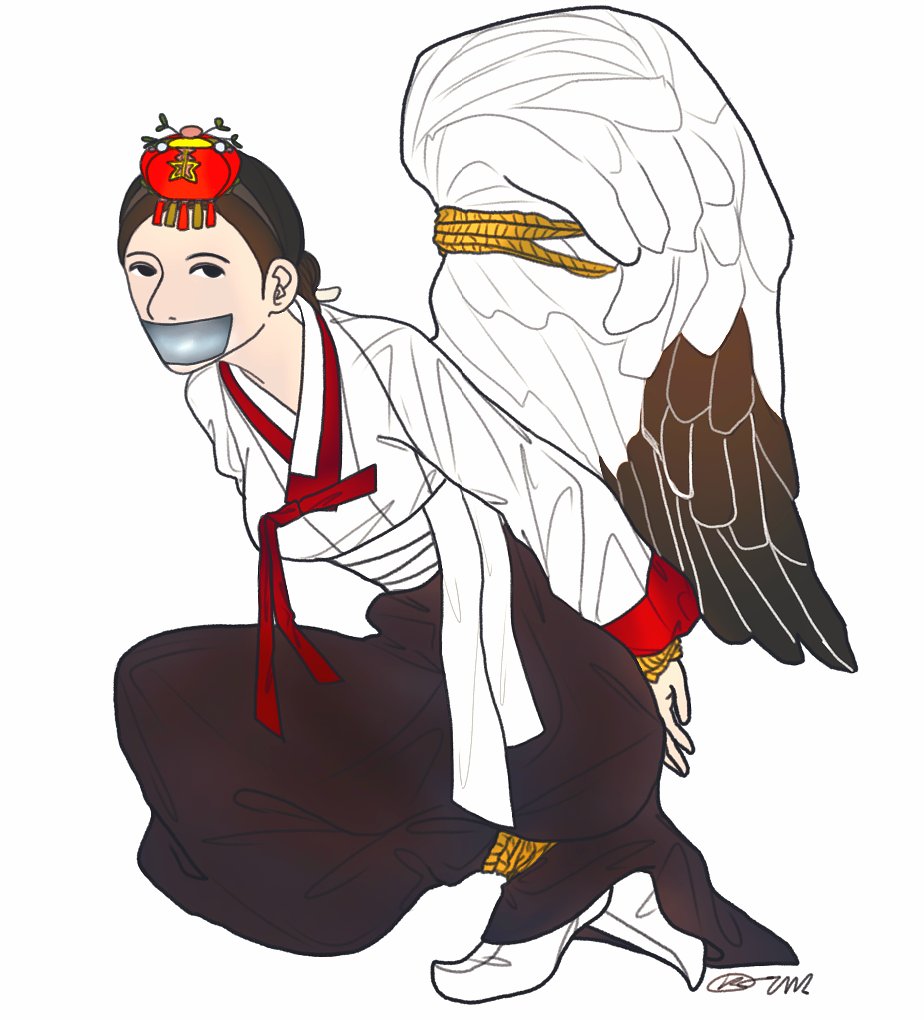 Nokwon_artwork's tweet photo. 날개 달린 캐릭터 내면
꼭 그려보고 싶었던 모작. https://t.co/CrzmhBh1uo