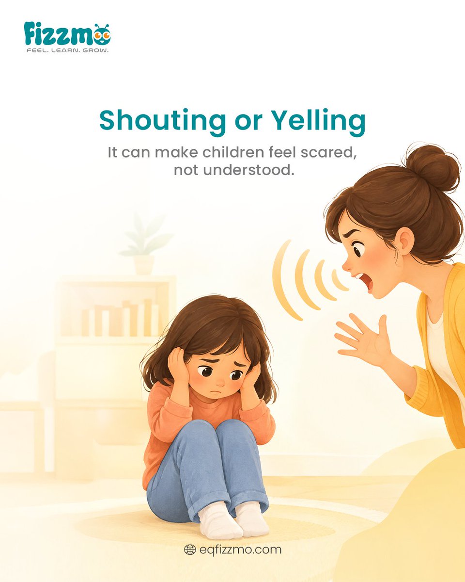 fizzmo1234ft's tweet photo. 5 Punishments That Can Hurt Your Child’s Emotional Growth 

Discipline should teach, not scare.
Choose guidance, empathy &amp; connection over punishment.

#Fizzmo #PositiveParenting #ChildDevelopment #ParentingTips https://t.co/MafRdJVyhT