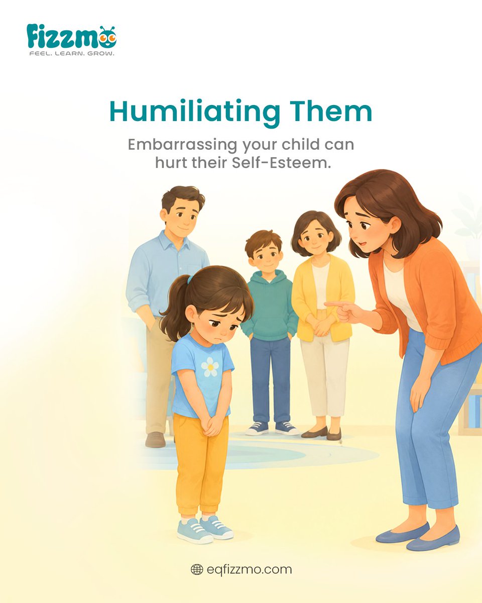 fizzmo1234ft's tweet photo. 5 Punishments That Can Hurt Your Child’s Emotional Growth 

Discipline should teach, not scare.
Choose guidance, empathy &amp; connection over punishment.

#Fizzmo #PositiveParenting #ChildDevelopment #ParentingTips https://t.co/MafRdJVyhT