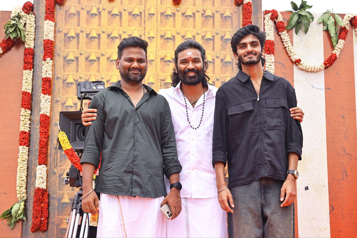 PrimarkProd's tweet photo. #D56 - We are delighted to embark on this exciting journey with a stellar team ✨

Summer 2027 Release.

Directed by @tamizh018.

@dhanushkraja #Vadivelu @iam_SJSuryah @Vijay_B_Kumar @PreityMukundan @SaiAbhyankkar #SrikaraStudios @SitharaEnts @PrimarkProd @vamsi84 #SaiSoujanya @lingasamy21