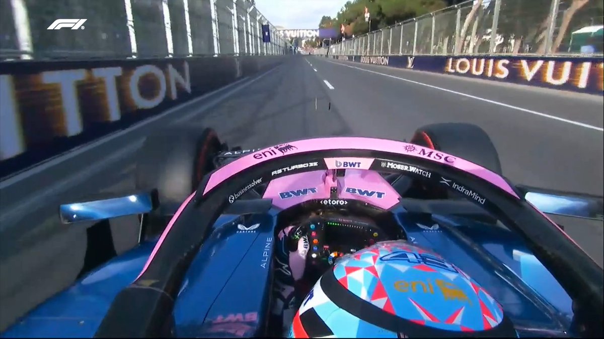 F1's tweet photo. Colapinto's final lap sees him join Gasly in Q3 👏

#F1 #AzerbaijanGP https://t.co/4LKhOZ1m8r