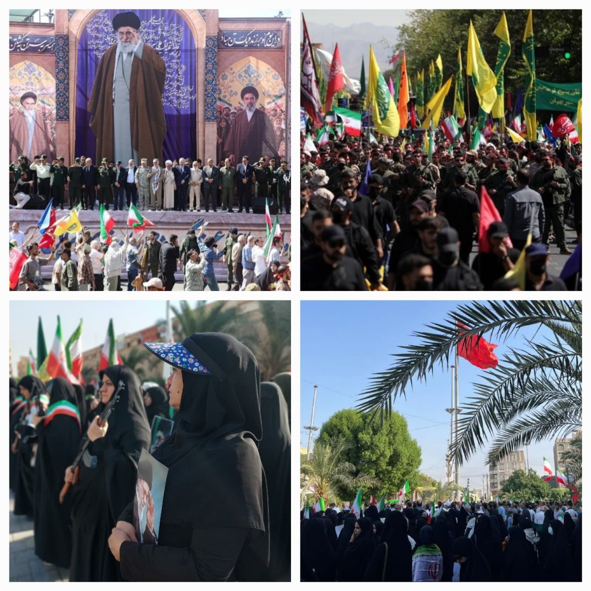 hanone_m's tweet photo. در گرمای سخت و نفس گیر خوزستان ،۱۰۰ هزار جانفدای خوزستانی با فریاد «ما در میدان هستیم و در میدان میمانیم» حماسه ای دیگر رقم زدن،

مردمی که گرمای هوا هم نتواست از اراده شان بکاهد...

#جانفدایان_خوزستان https://t.co/UJsBh6sh35