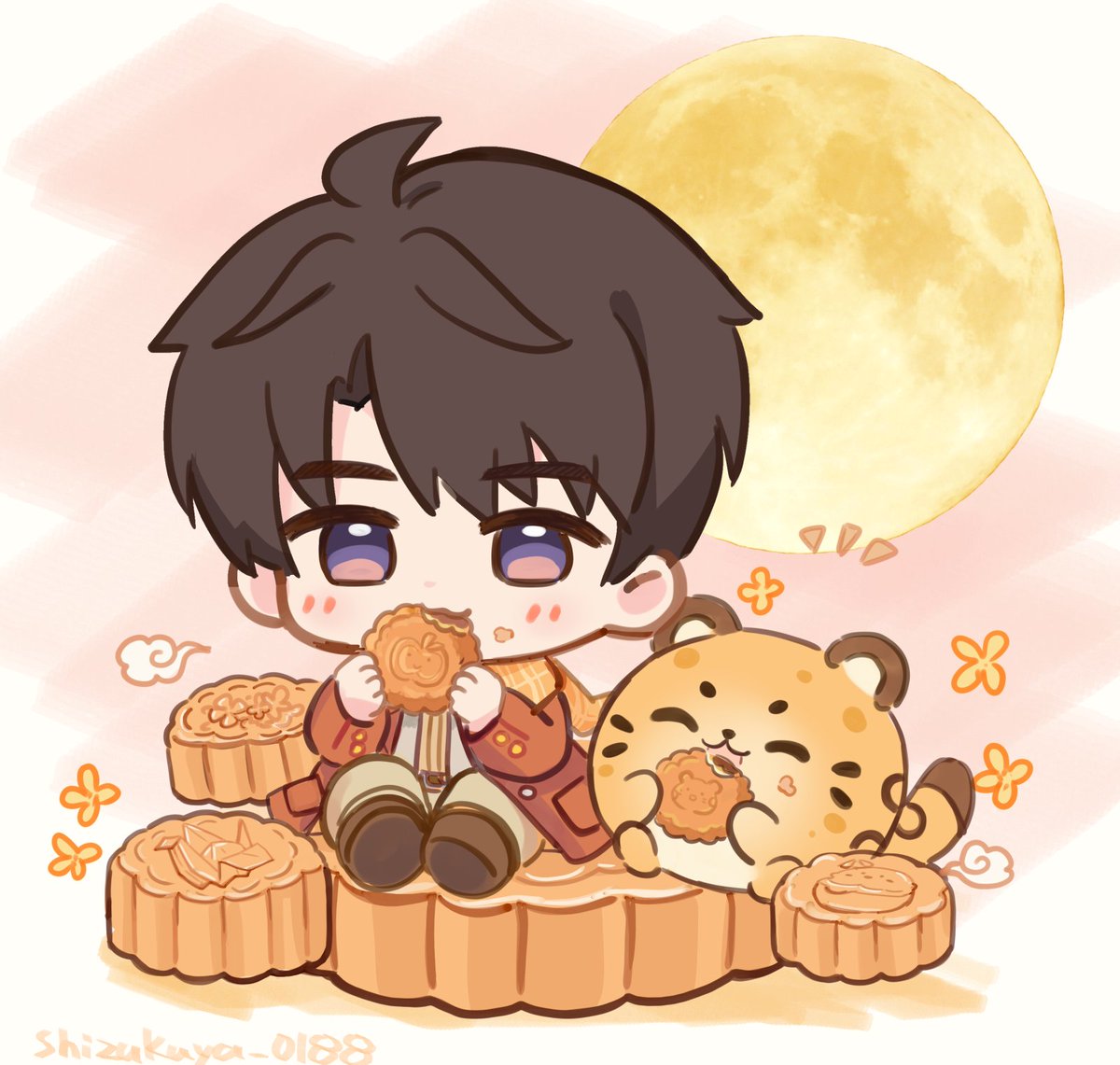 shizukuya_0188's tweet photo. 月餅美味しかった～🥮🌕
#中秋節おめでとう https://t.co/up1IdeztdW