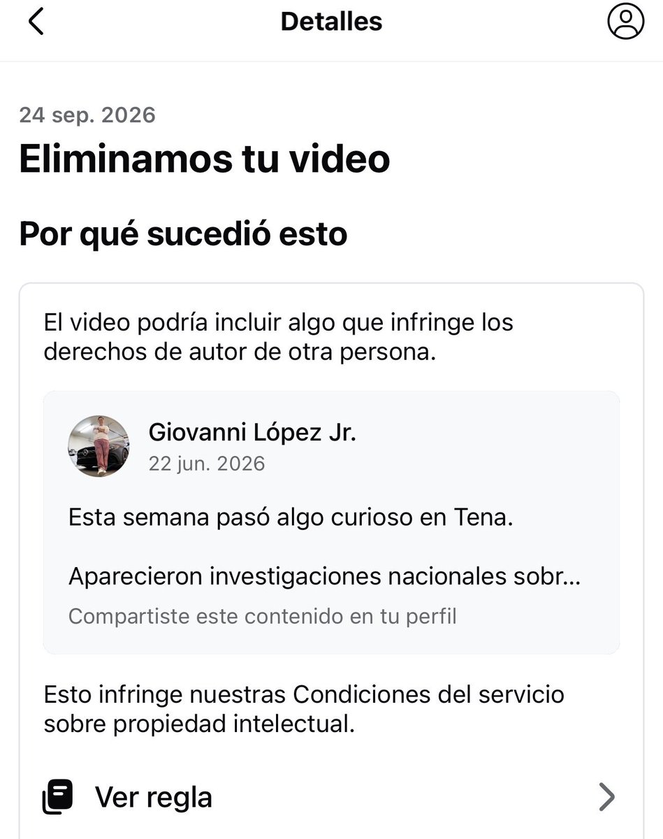 giolopezjr's tweet photo. Más de 10 contenidos reportados o afectados en @facebook y la gran mayoría vinculados a investigación y fiscalización en #Tena y #Napo. No voy a señalar responsables sin pruebas, pero el patrón merece atención.
Ya remitimos antecedentes a @FUNDAMEDIOS y hacemos un llamado a la @DEFENSORIAEC, @Meta.
Si buscaban que dejemos de investigar, pasó lo contrario: vamos a documentar más y publicar más.
@MoniVelasquezV @DomeVivanco @revistavistazo @EcuadorChequea @CentralNewsEC @EcEnDirecto @Blankimonki @BNPeriodismo @ElBalance_EC @onlypanasec @lahistoriaec @LupaMediaEC @LaDefensaEc @cesargarciarepo @fabriciovelav @jcarlosaizprua @usuariosdigital