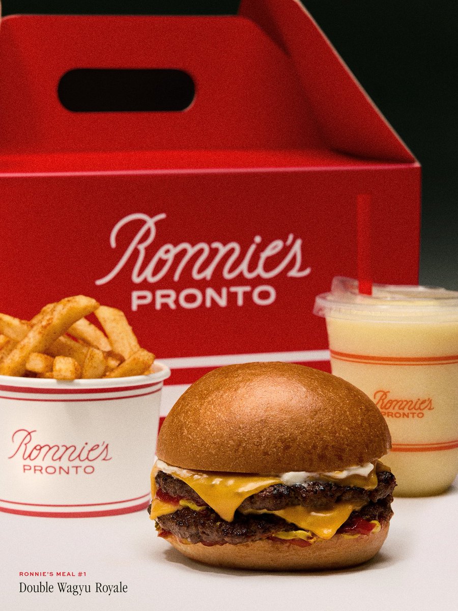 RonnieFieg's tweet photo. The Ronnie’s Meal. It’s a movie. https://t.co/M4mvRwLfPf