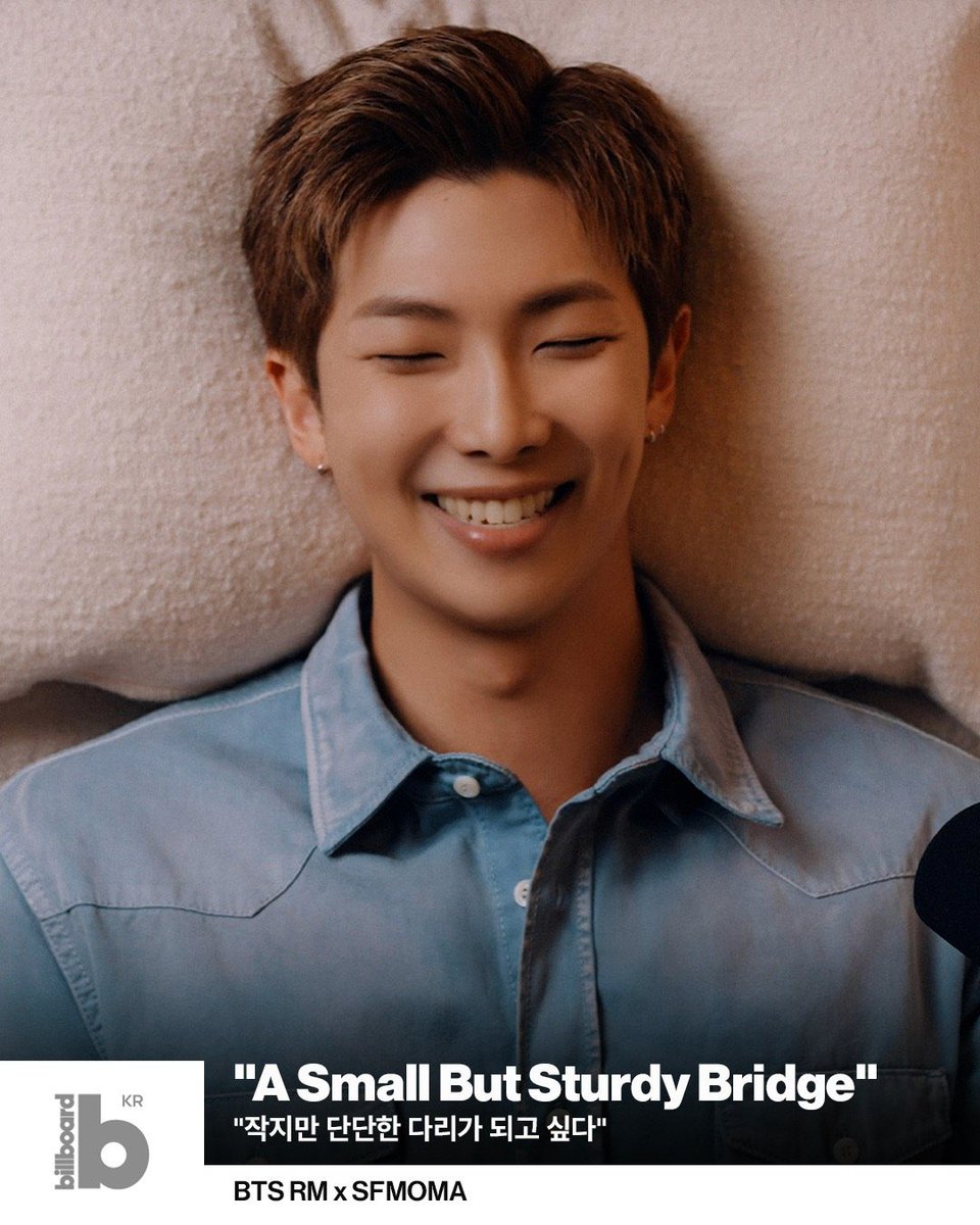 RMGlobalUnion's tweet photo. Billboard Korea on Instagram:

“Meet RM the collector, not the rapper🖼️

RM is unveiling his personal art collection at the San Francisco Museum of Modern Art (SFMOMA). "RM x SFMOMA: Between You and Me" marks the first museum exhibition to spotlight the collection built by Kim Namjoon.

Co-curated with SFMOMA's own curators, the show brings together nearly 200 works spanning RM's collection and the museum's permanent holdings. Korean artists like Yun Hyong-keun, Park Rehyun, and Chang Ucchin sit alongside SFMOMA pieces by Kim Whanki, Mark Rothko, and Henri Matisse, with several Korean works making their U.S. debut.

RM said he doesn't want to dictate how visitors should read the works, hoping instead to be "a small but sturdy bridge" between them.
The exhibition runs October 3 through February 7 at SFMOMA only 🎨”

🔗 https://t.co/vTya5bUZoT

RM X SFMOMA
#RMxSFMOMA
#ExhibitionCuratedByRM
#RMArtExhibition
#방탄소년단RM