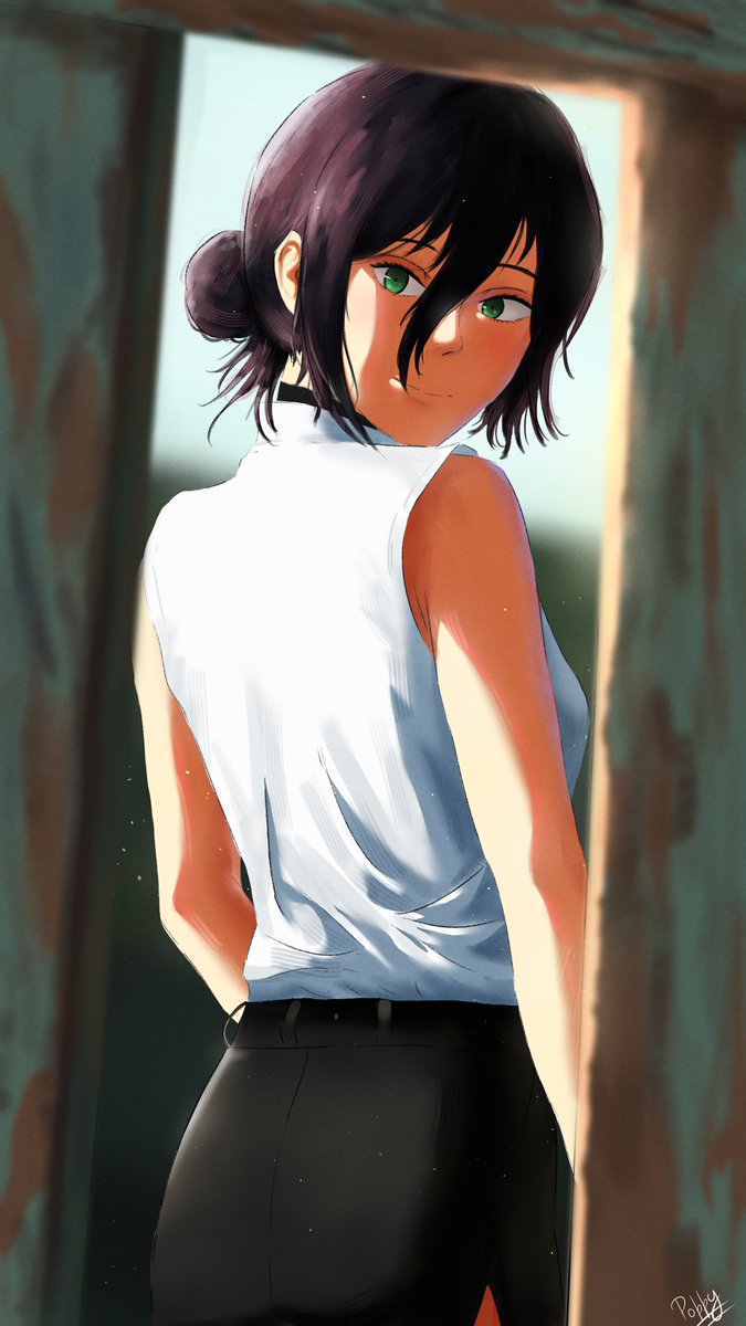 Rinmorikichi1's tweet photo. Decided to draw Reze again

 #チェンソーマン #chainsawman #fanartㅤㅤㅤㅤ https://t.co/StadIRqxpK