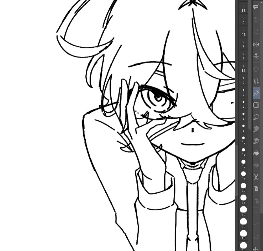 Loki_kn's tweet photo. な～んだ！

#wip #絵描きさんと繋がりたい https://t.co/gzXnxQGBll