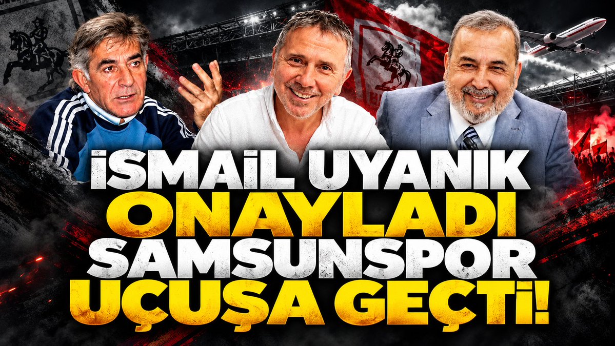Kanal362's tweet photo. İsmail Uyanık onayladı #Samsunspor uçuşa geçti!

https://t.co/RjAGKH3Kha https://t.co/R54ddRbD3z