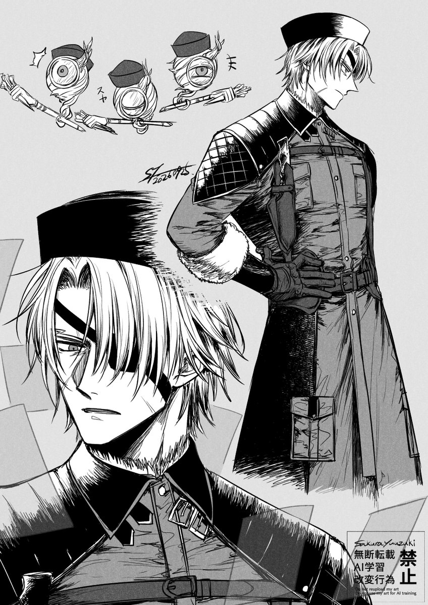 yuuzuki230's tweet photo. ヤン・ジシュカ外套オフ姿も最高 https://t.co/xkkPUOwy9M