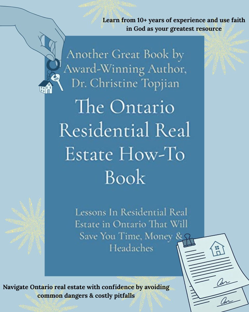 DrTopjian's tweet photo. Learn #realestate #property investing w/ #Ontario rules

Available online where books are sold. #book https://t.co/EB9BmUt2iL