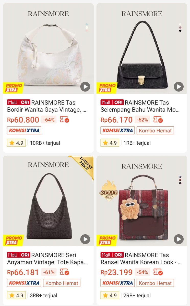 intoyours_'s tweet photo. in this economy masih bisa tampil seclassy ini tanpa harus mikir panjang, tasnya cantik banget sampai susah milih😭💗 https://t.co/gYx4qDajKH