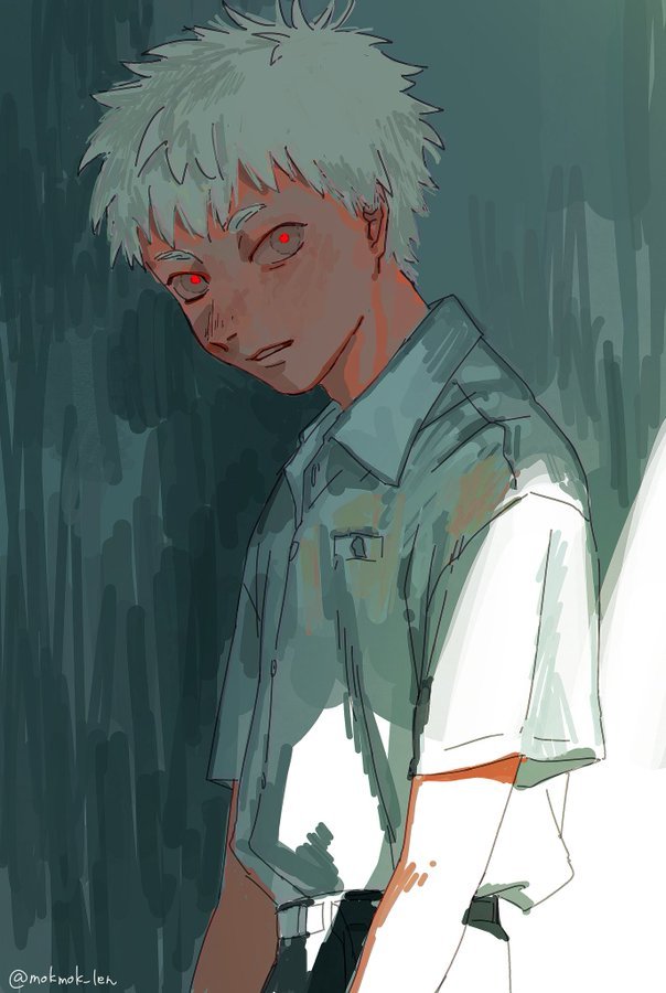 YoshikaruQueer's tweet photo. I knew this reminded me of something... 💚 https://t.co/Ok2lOIjk3l