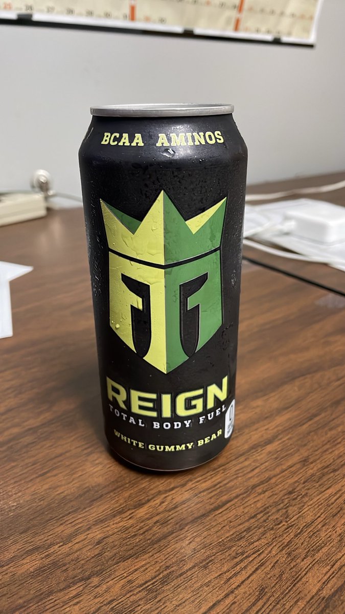 OMRebel4's tweet photo. #MAKEITREIGN For #NealAppreciationWeek!!! Neal, today I’m rocking with the White Gummy Bear! 300 mg of natural caffeine, BCAAs, Electrolytes, 0 sugar, it’s got what you need to to push the limits and achieve your goals! Have a good day Neal! We appreciate you! @NealMcCready https://t.co/u8T4mNusIB