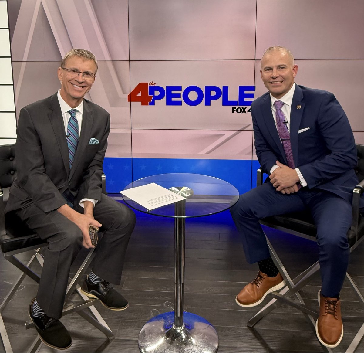 RickBrattin's tweet photo. Yesterday, I sat down with John Holt for an exclusive interview discussing my views on a variety of important national issues and topics facing our country.

Tune in Sunday morning and watch “4 the People” to hear my perspective and the conversation firsthand! @johnholtnews @fox4kc