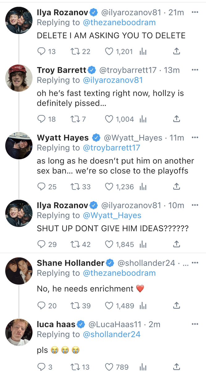 mickeysmyheart's tweet photo. #hollanov one tweet smau where bood outs ilya for smoking a cigarette while over at his house for bbq and beers. the cens chime in. https://t.co/XNfec17mAV